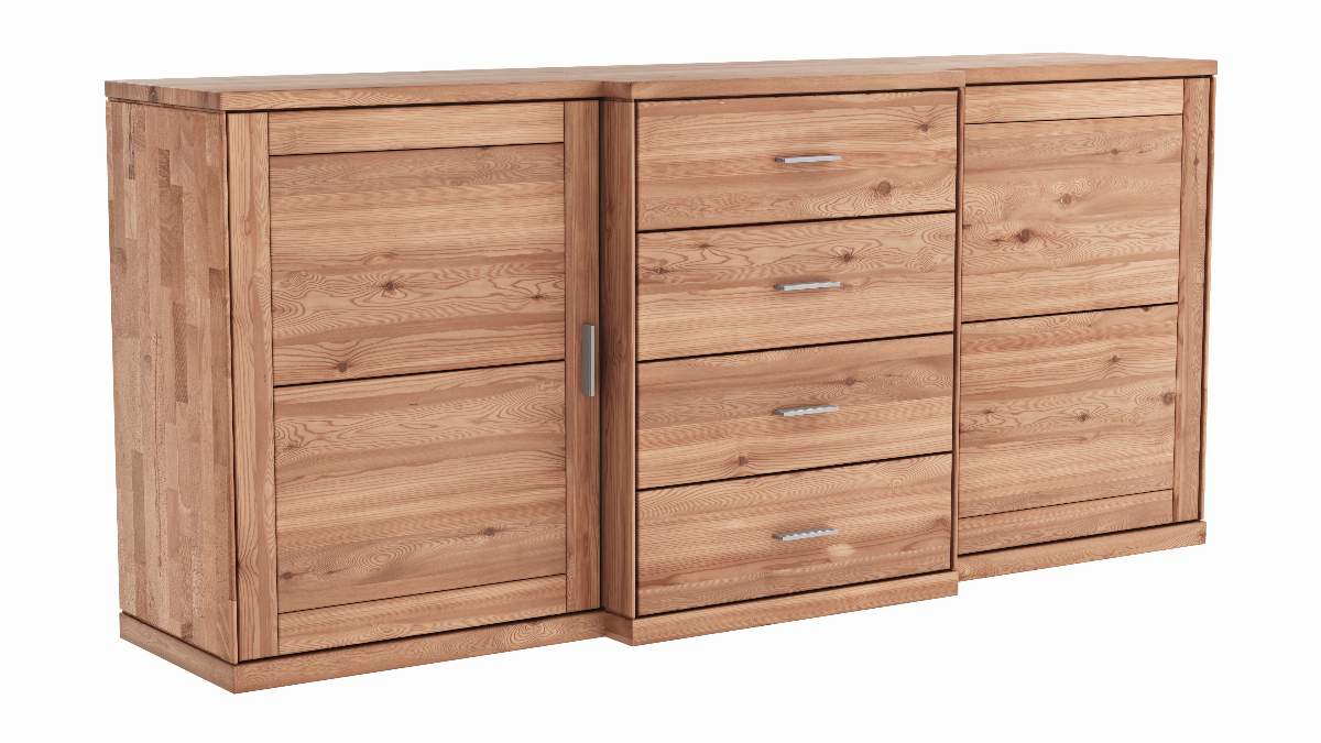 Sideboard Faro 6.0 - Kernbuche massiv, natur geölt