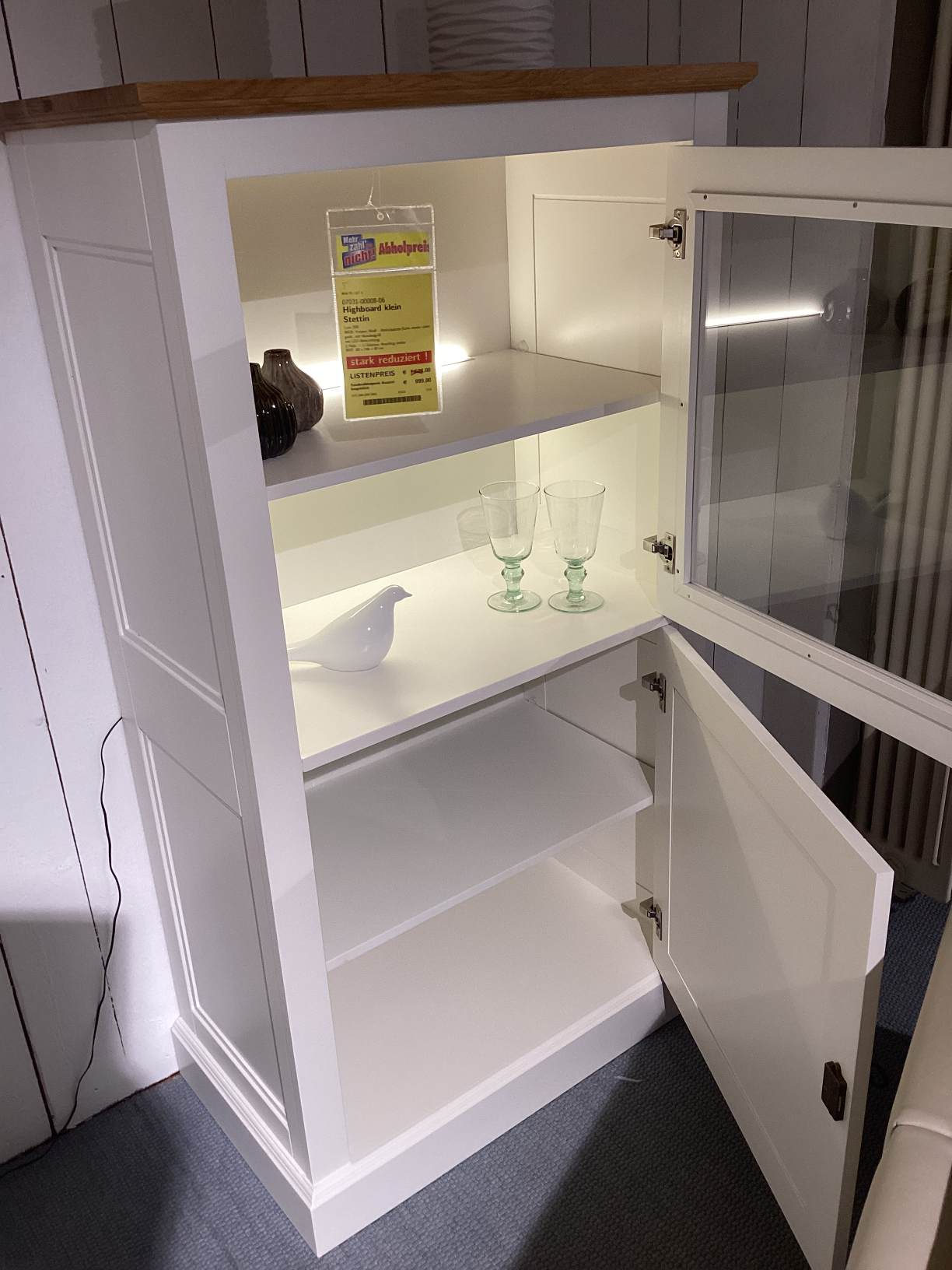 Highboard klein Stettin
